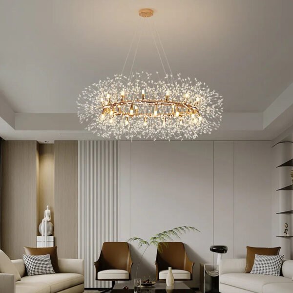 Lustre plafonnier salon