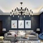 Plafonnier led lustre