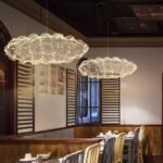 Plafonnier salle à manger nuage led – Image 3