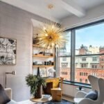 Plafonnier salon doré – Image 3