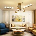 Plafonnier salon design moderne – Image 3