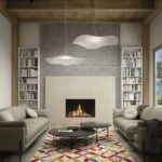 Plafonnier salon cocooning