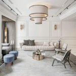 Plafonnier salon blanc – Image 2