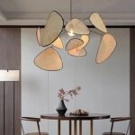 Grand luminaire plafonnier osier – Image 2