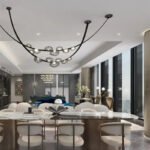 Plafonnier salon salle à manger