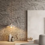 Plafonnier salle à manger art retro