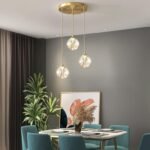 Plafonnier salle à manger boule cristal – Image 3