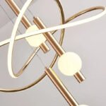 Lampe plafonnier salon design – Image 4