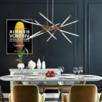 Plafonnier salle à manger avec design led