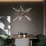 Plafonnier salle à manger avec design led – Image 3