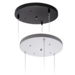 Fixation plafonnier suspension base ronde
