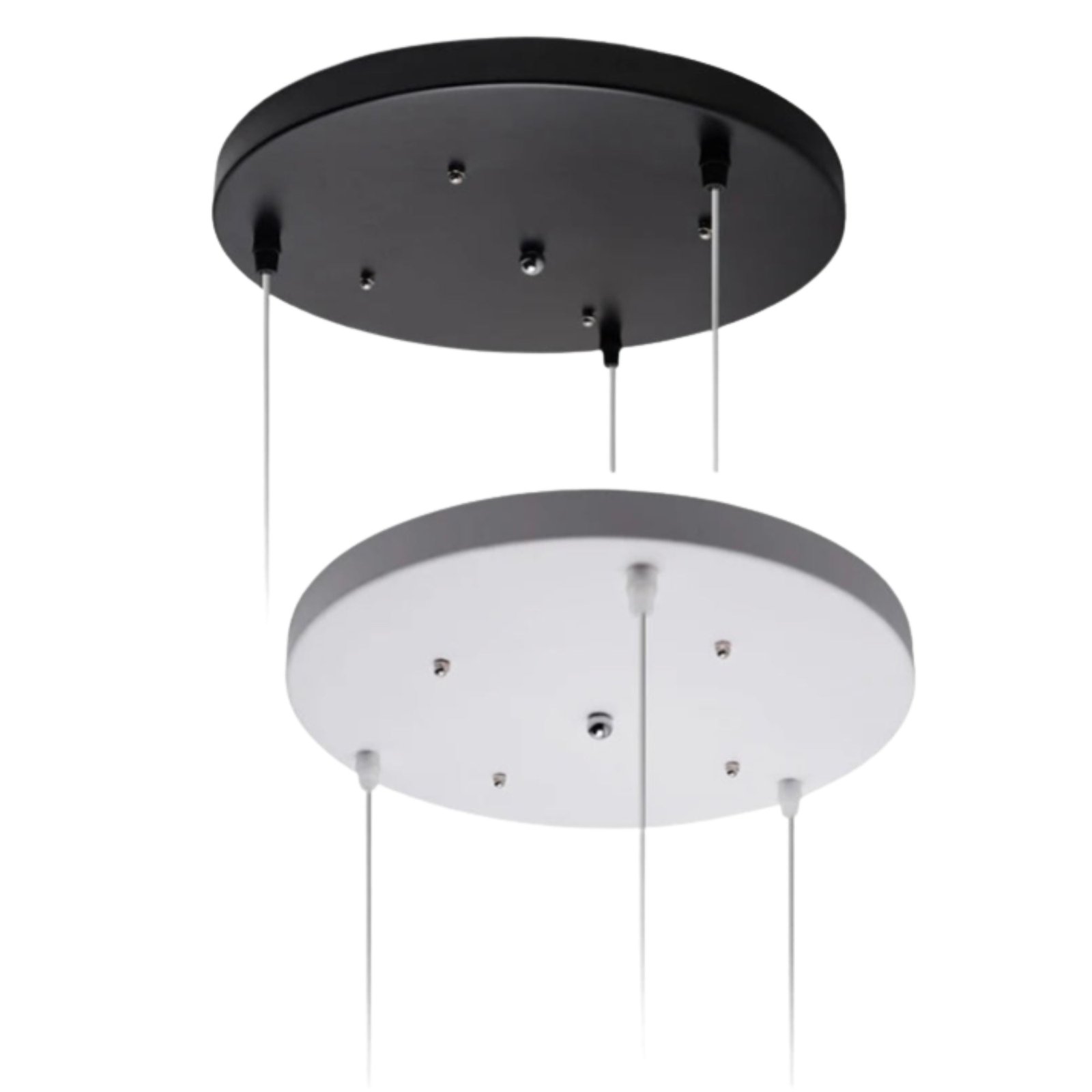 122235544 Fixation plafonnier suspension base ronde – Image 1