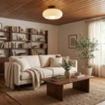 Plafonnier Bauhaus Cream français – Image 4