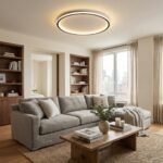 Plafonnier rond scandinave led – Image 3