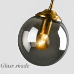 Suspension LED en verre nordique – Image 17