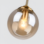 Suspension LED en verre nordique – Image 16