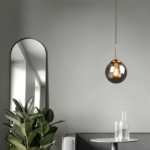 Suspension LED en verre nordique – Image 5