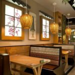 Suspension bohème en rotin – Image 9