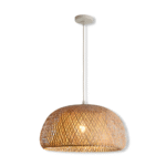 Suspension bohème en rotin – Image 17