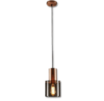 Suspension LED cylindrique moderne en verre robuste – Image 5