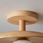 Plafonnier en bois scandinave – Image 14