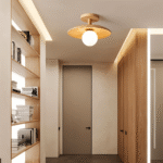 Plafonnier en bois scandinave – Image 2