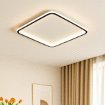 Plafonnier carré scandinave led – Image 3