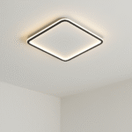 Plafonnier carré scandinave led – Image 4