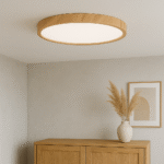 Plafonnier à grain de bois – Image 3