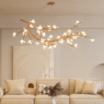 Lustre en branches d'arbre – Image 3