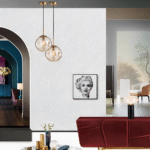 Suspension en verre gris Champagne – Image 15