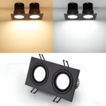 Plafonnier encastré carré LED – Image 13