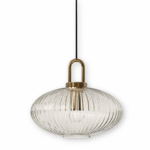 Suspension en verre nervuré nordique – Image 23