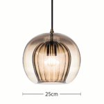 Suspensions vintage en verre – Image 17