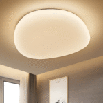 Plafonnier galet avec LED intégrée – Image 7