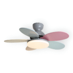 Plafonnier ventilateur coloré – Image 29