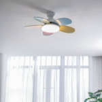 Plafonnier ventilateur coloré – Image 6