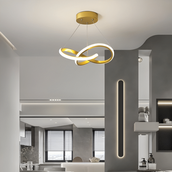 Suspension luminaire LED moderne Spirale