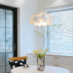 Suspension design élégante en forme de pétales de fleurs – Image 8