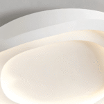 Plafonnier blanc incurvé – Image 13