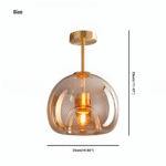 Plafonnier LED en verre – Image 20