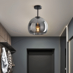 Plafonnier LED en verre – Image 3