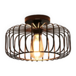 Plafonnier style cage
