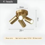 Plafonnier en laiton – Image 8