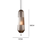 Suspension vintage au design ouvert – Image 5