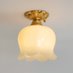 Plafonnier vintage en forme de fleur – Image 10