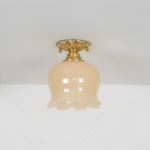 Plafonnier vintage en forme de fleur – Image 14