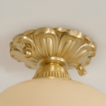 Plafonnier vintage en forme de fleur – Image 24