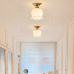 Plafonnier vintage en forme de fleur – Image 5