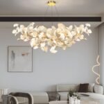Suspension chandelier de fleurs – Image 2